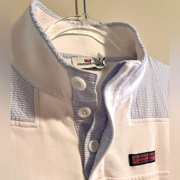 VINEYARD VINES | Med | Seersucker Popover - Picture 1 of 14